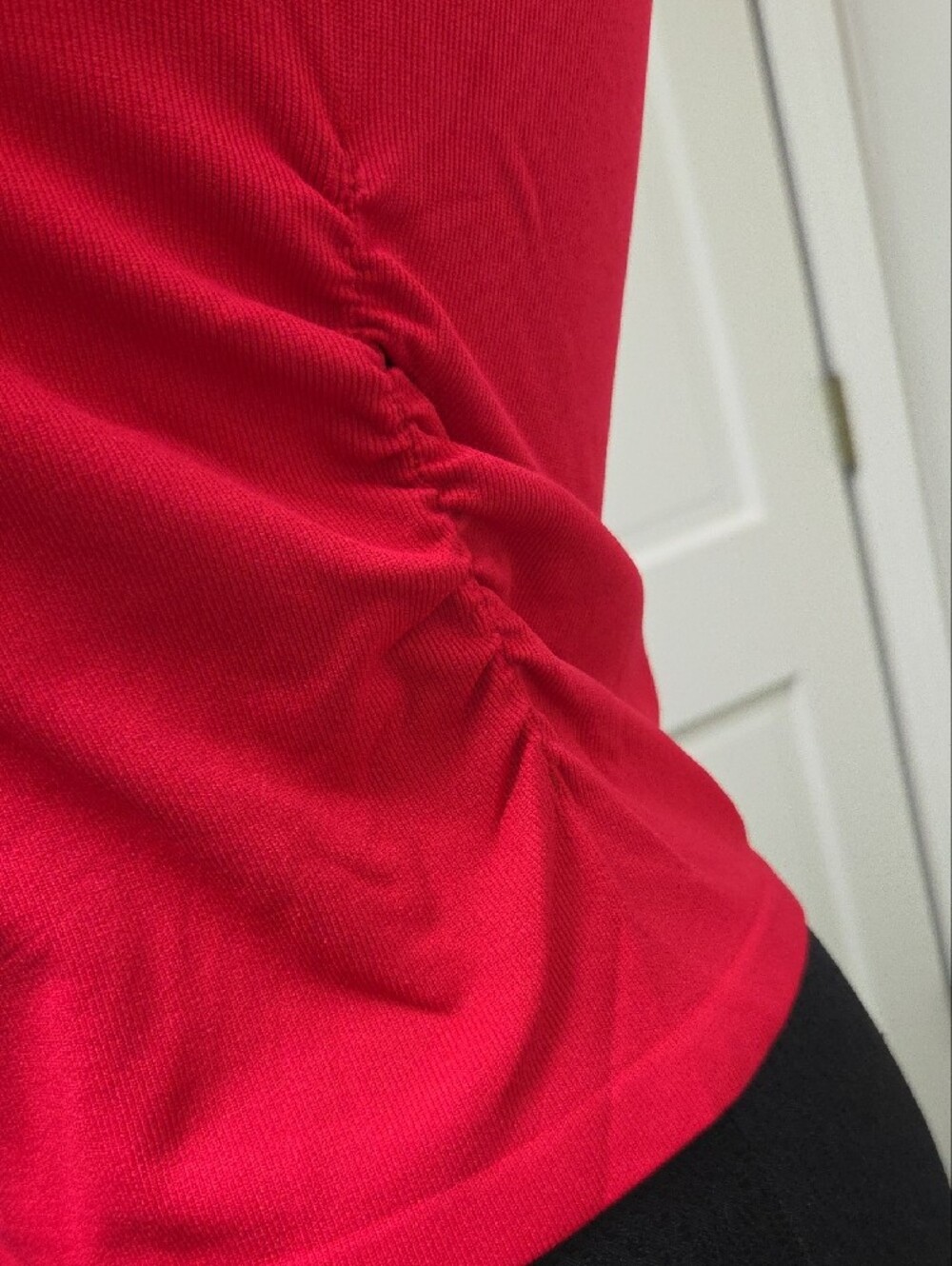 Sleeveless Red Tank Top for Women - Picture 2 of 4